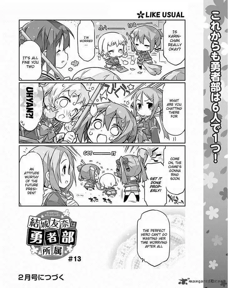 Yuuki Yuuna wa Yuushabu Shozoku Chapter 13 12